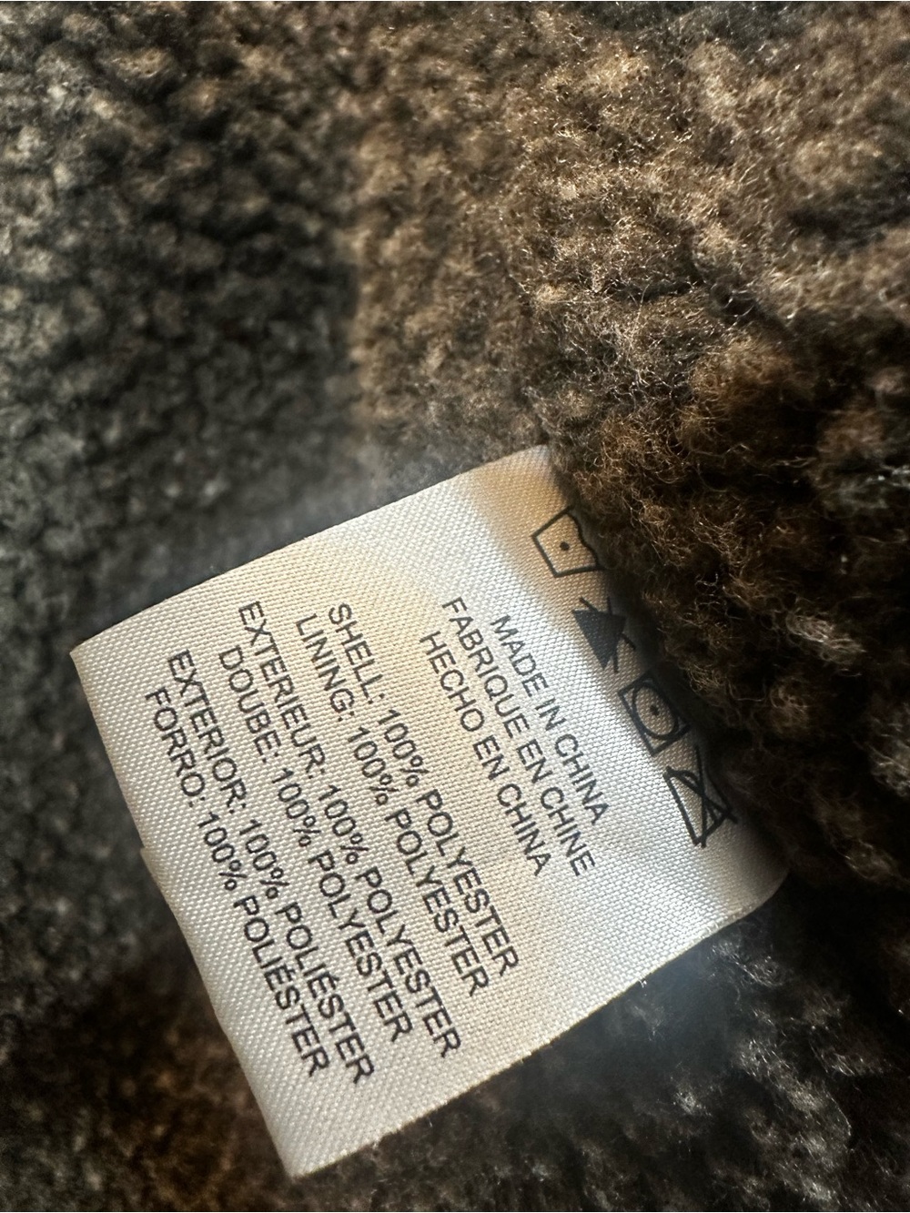 RAINFOREST Nubuck Sherpa Lined Micro Suede Vest Timber Brown M - Picture 9 of 11